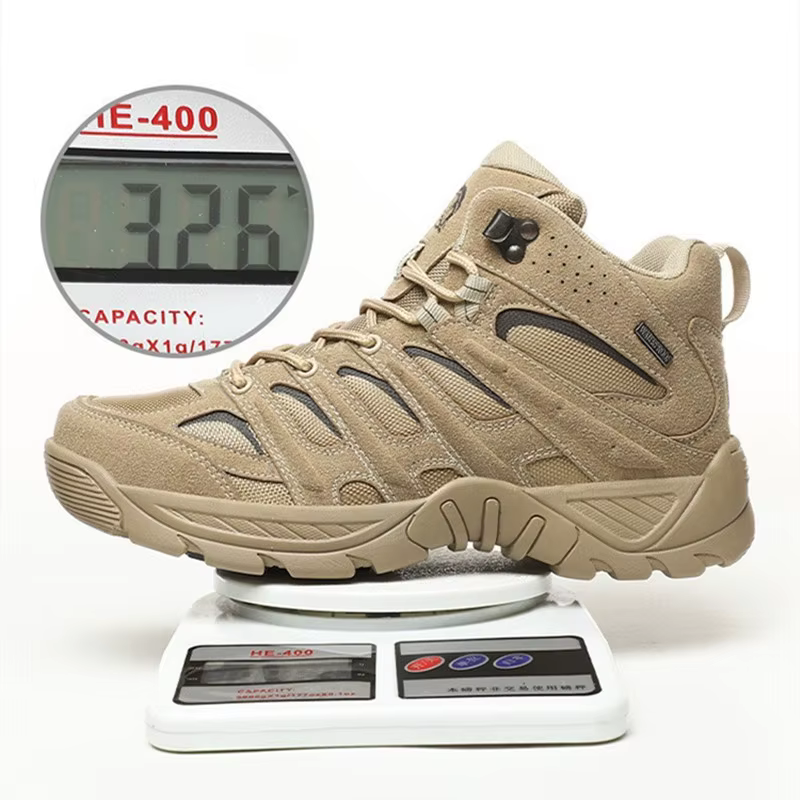 Chaussures de travail militaires respirantes pour hommes