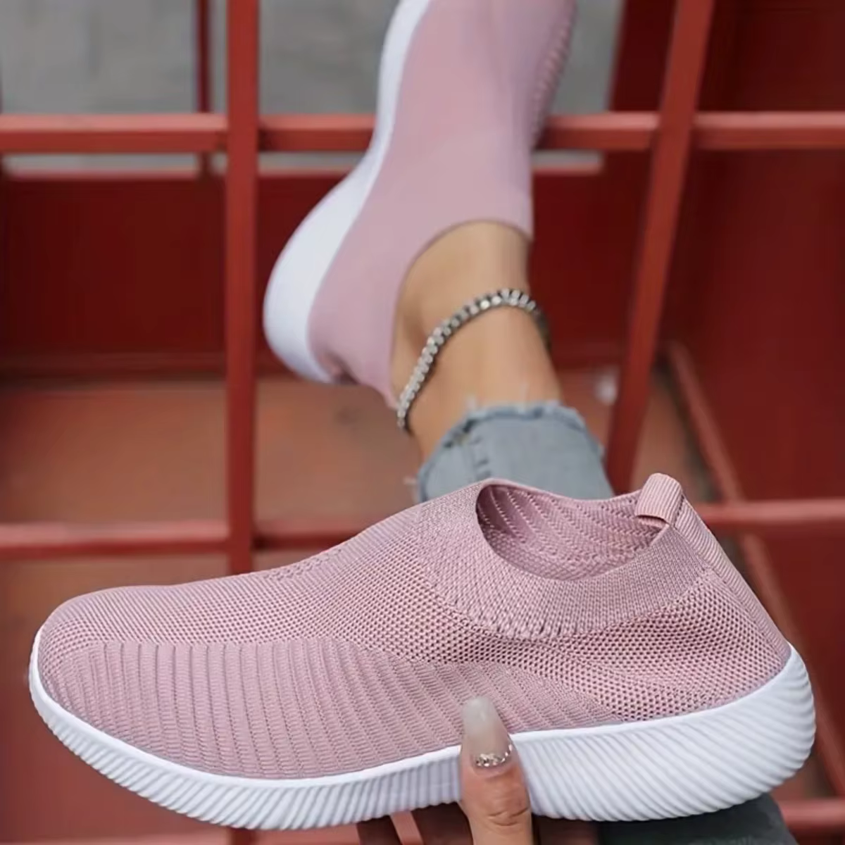 Mode d'été femmes chaussures doux en plein air baskets léger confortable