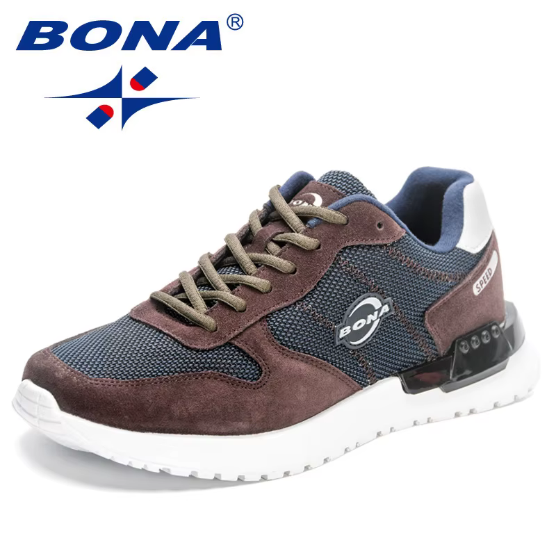 BONA nouveau concepteur de qualité supérieure chaussures de course originales