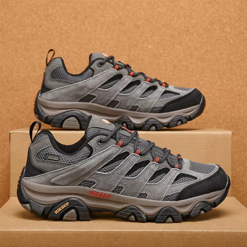HIKEUP chaussures de randonnée hommes concepteur escalade Trekking baskets