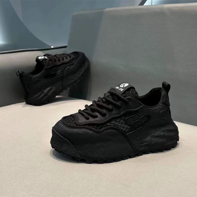 Marque chaussures pour hommes mode grosses baskets nouvelle maille
