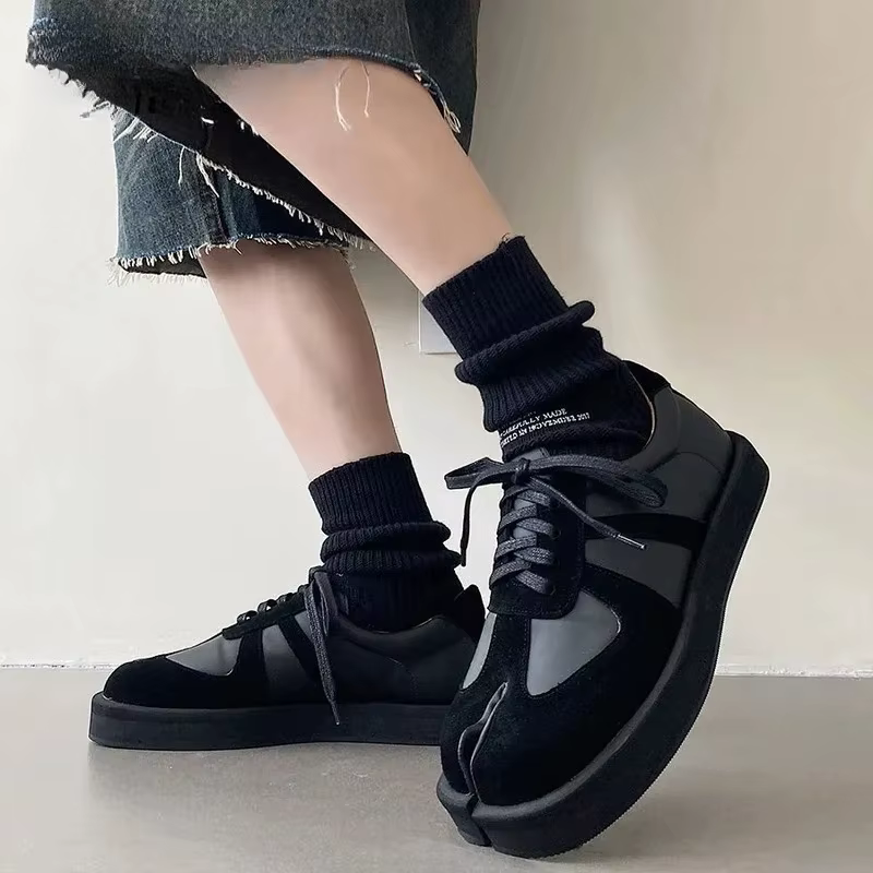 Tabi chaussures pour hommes femmes en cuir véritable