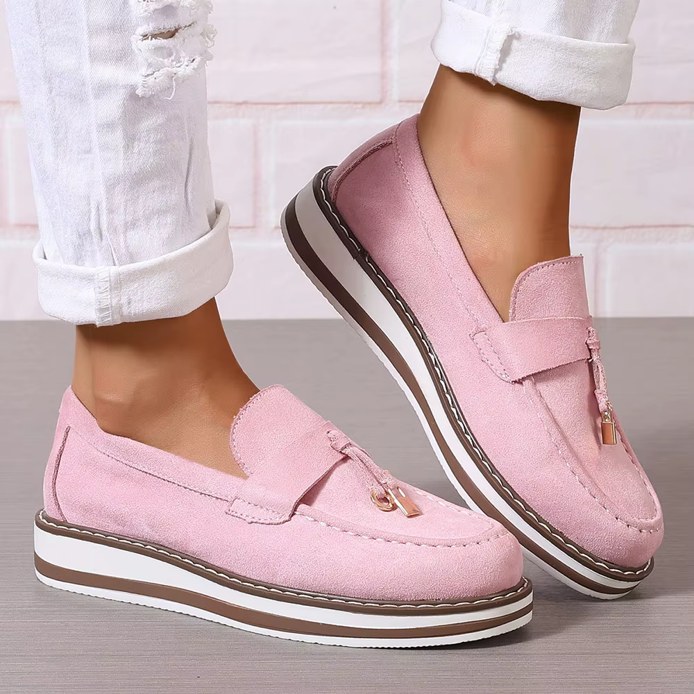 Chaussures en daim pour femmes