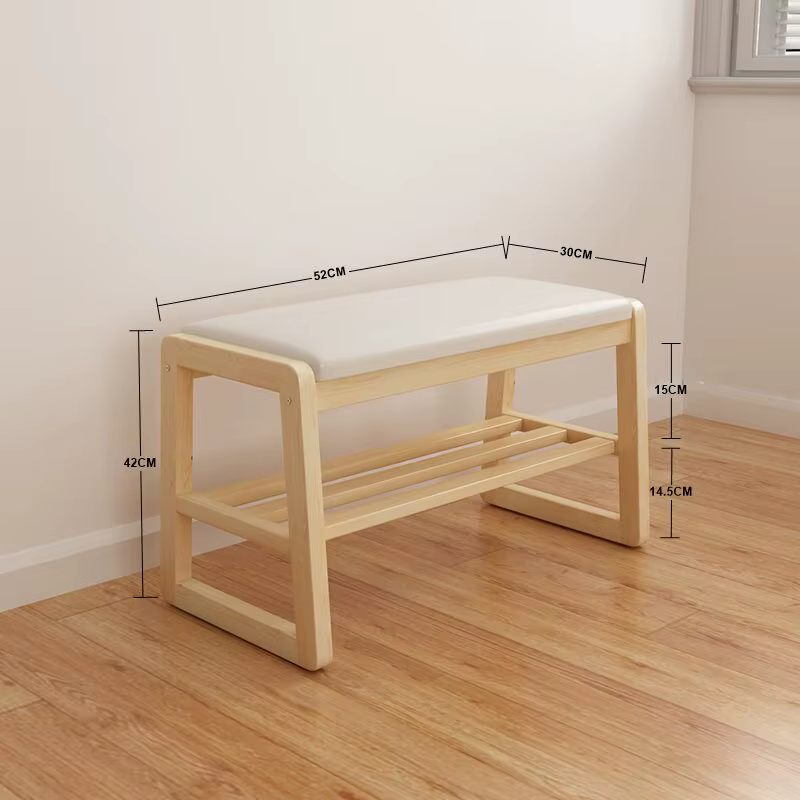 Banc à chaussures de luxe