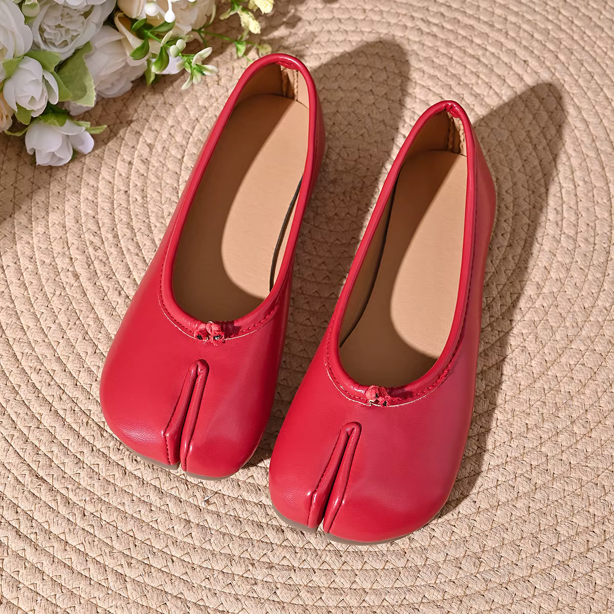 Chaussures Tabi Ninja de style japonais pour femme