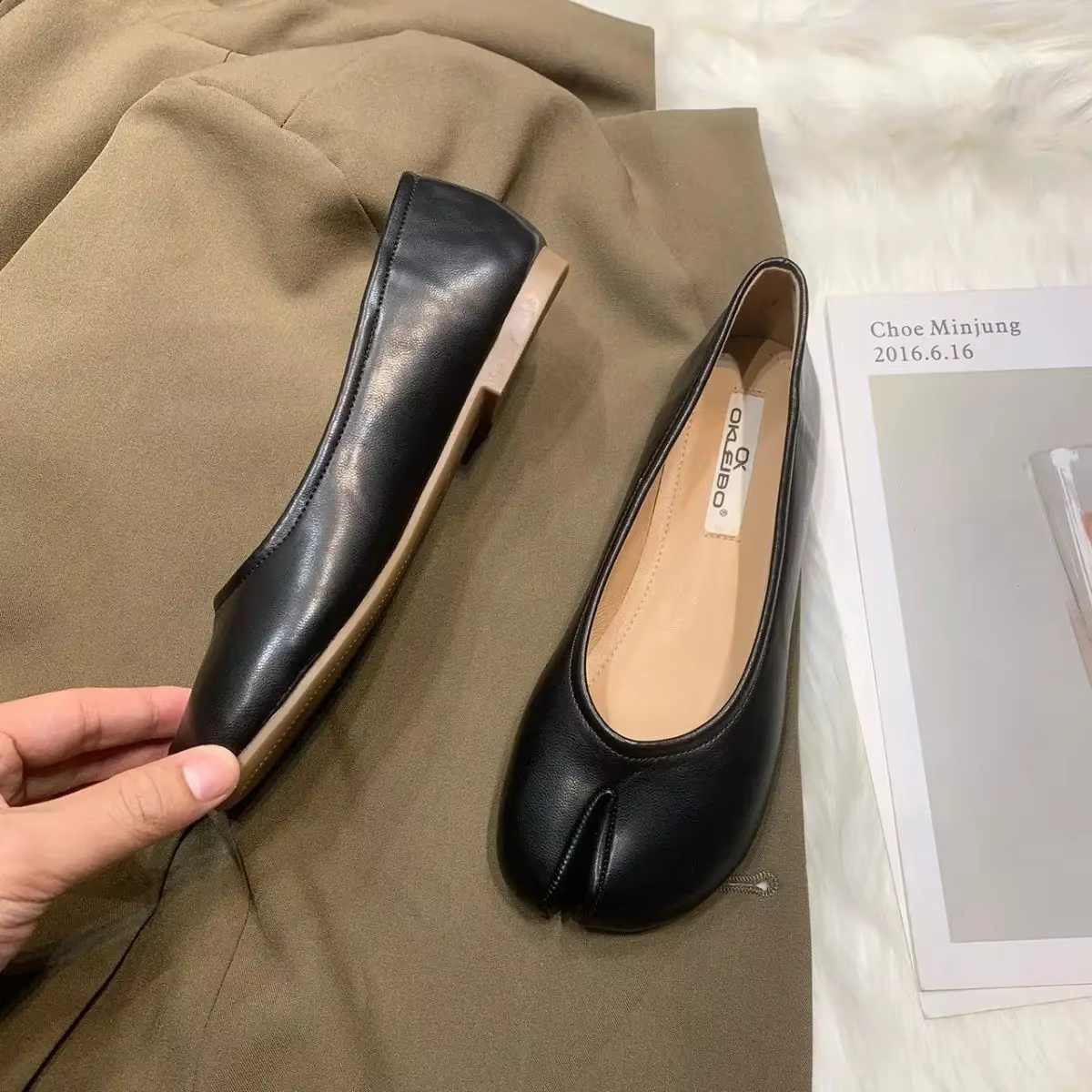 Mocassins plats marron pour femmes