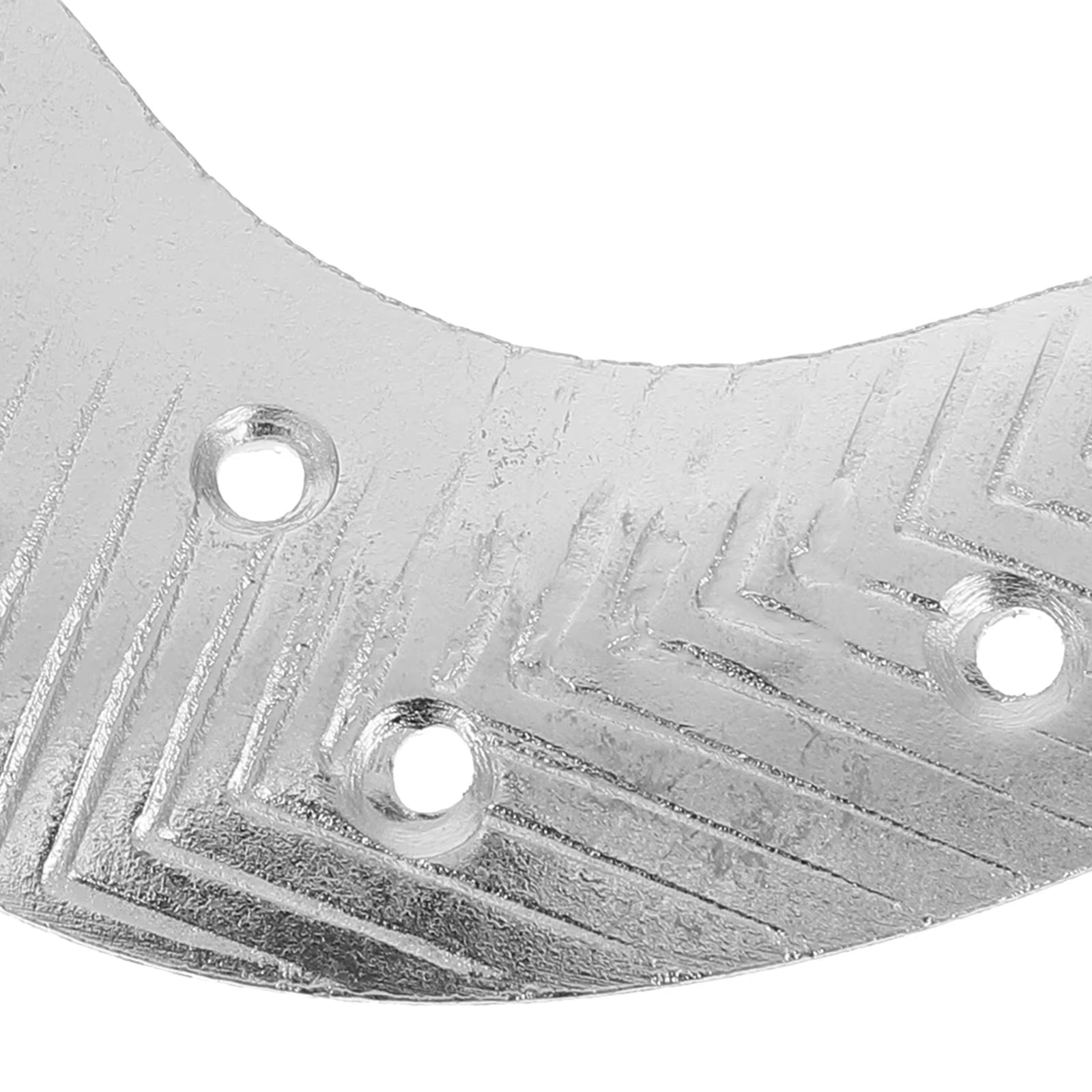 1 paire de plaques de talon en métal