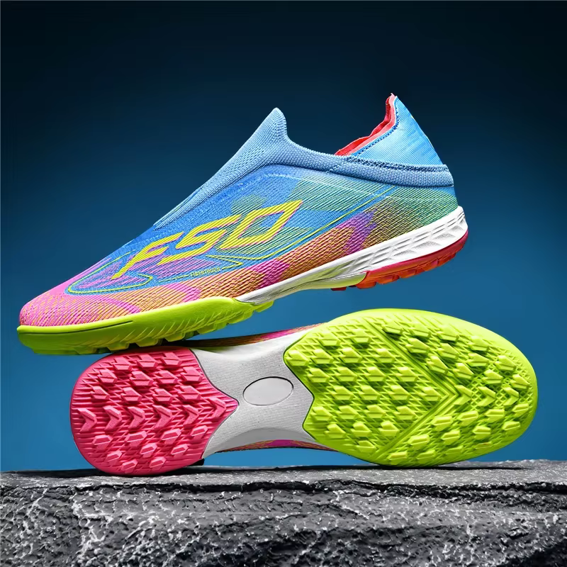 Nouvelles chaussures de Football pour hommes herbe adulte antidérapant bottes