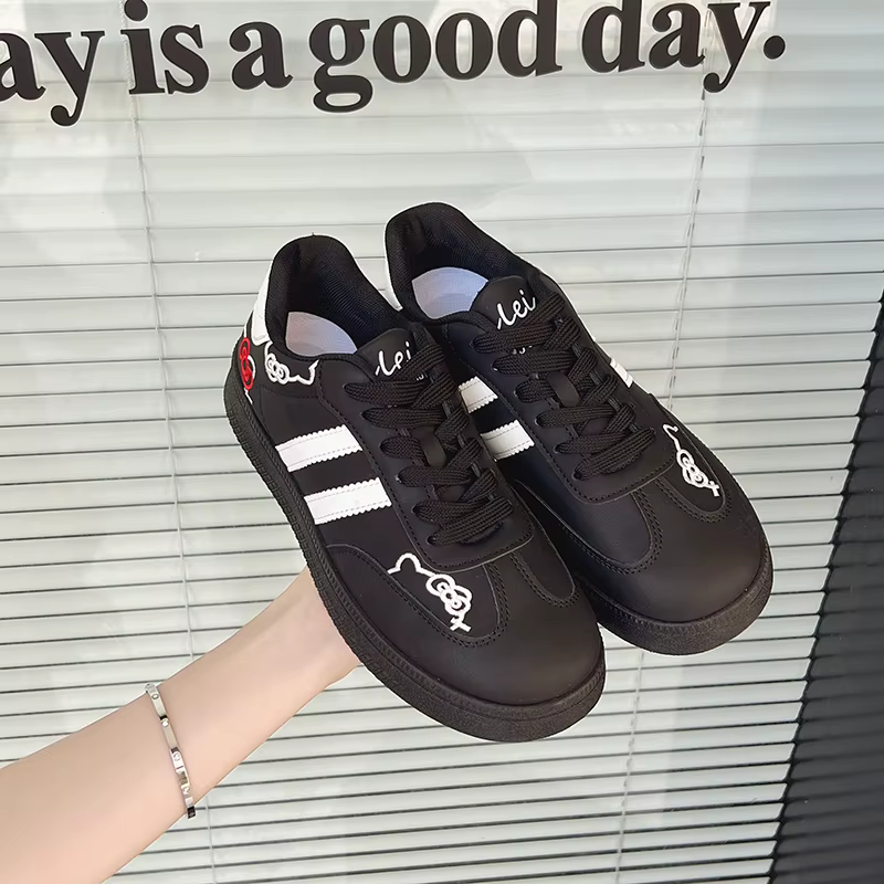 Baskets blanches chics de Style coréen pour femmes