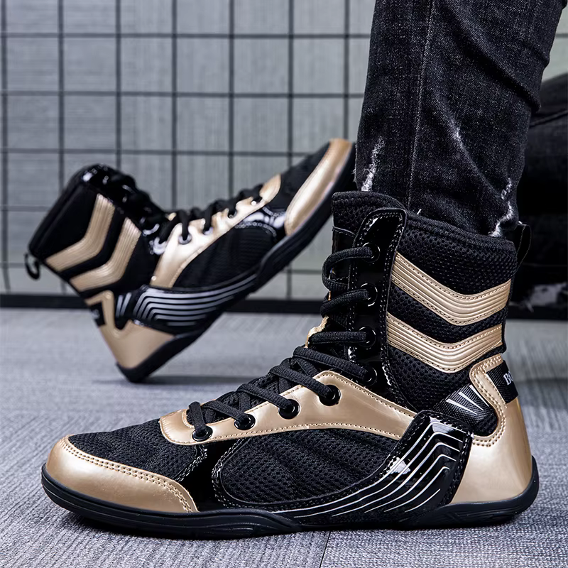 Chaussures de lutte antidérapantes