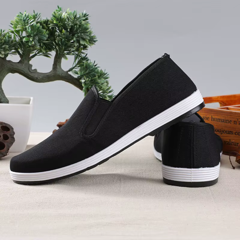 Chaussures en toile pour homme de style ancien de Pékin