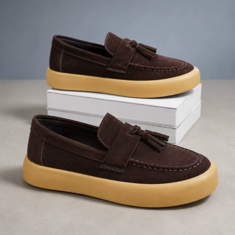 Nouvelles chaussures en cuir pour hommes