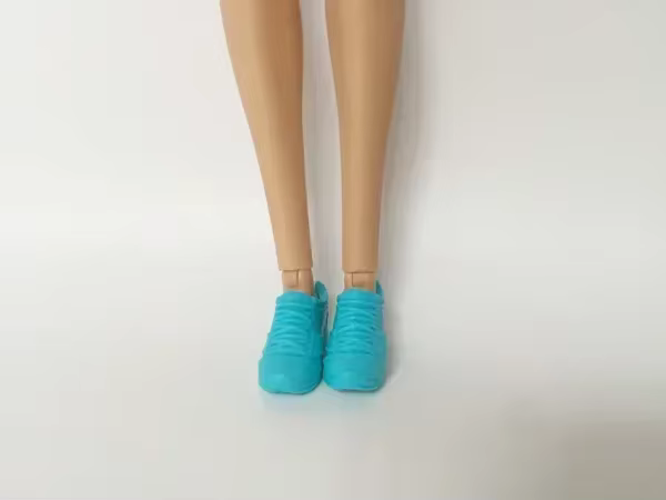Chaussures de sport bleues, accessoires pour poupées Bbie D150