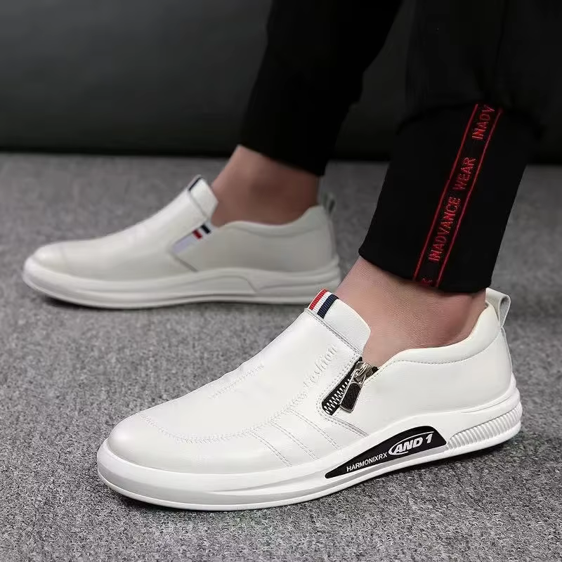 Chaussures en cuir décontractées pour hommes