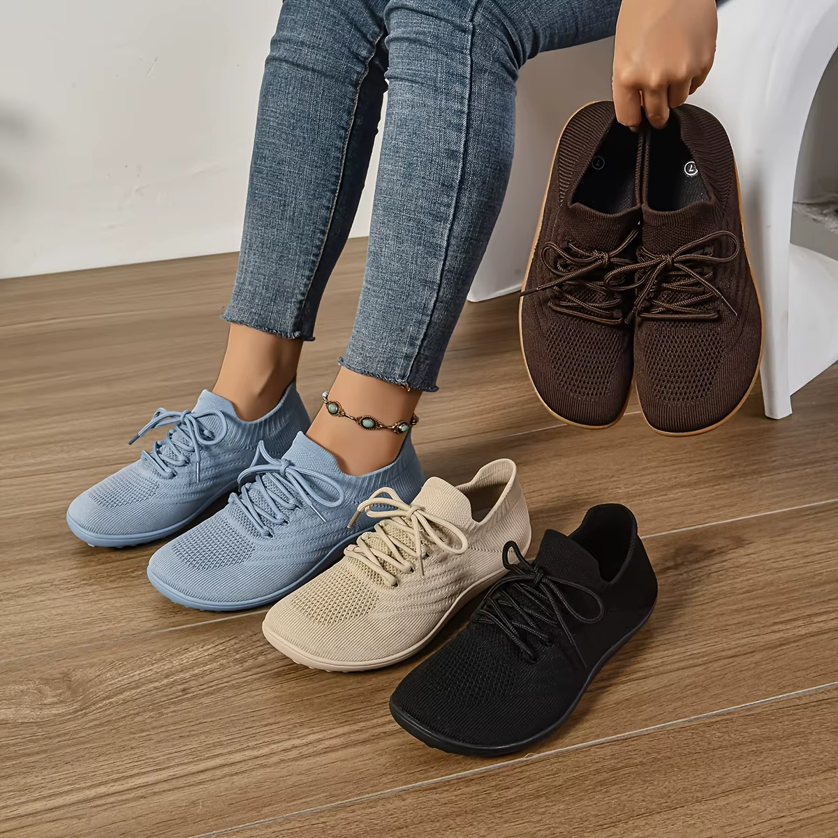 Chaussures à bout large pour femmes