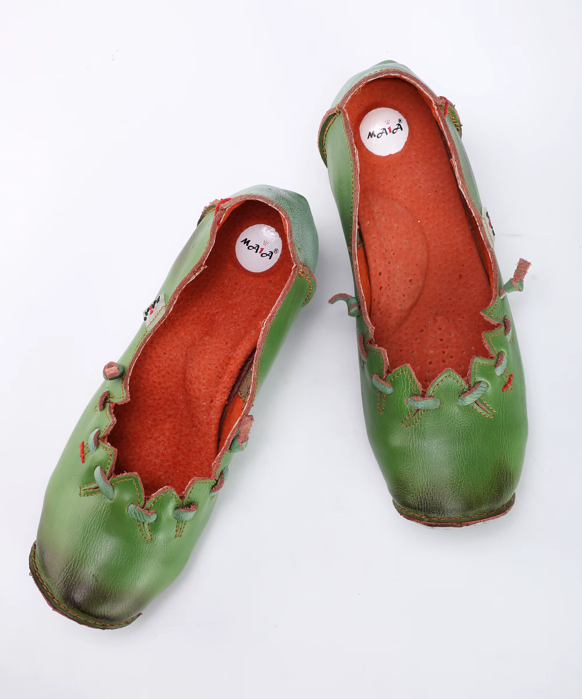 TMA EYES-Chaussures à Talons Bas avec Dentelle Peu Profonde pour Femme, Style Rétro, Nouveauté