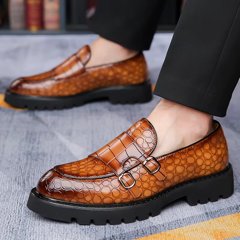 Mocassins de ville élégants et polyvalents pour hommes