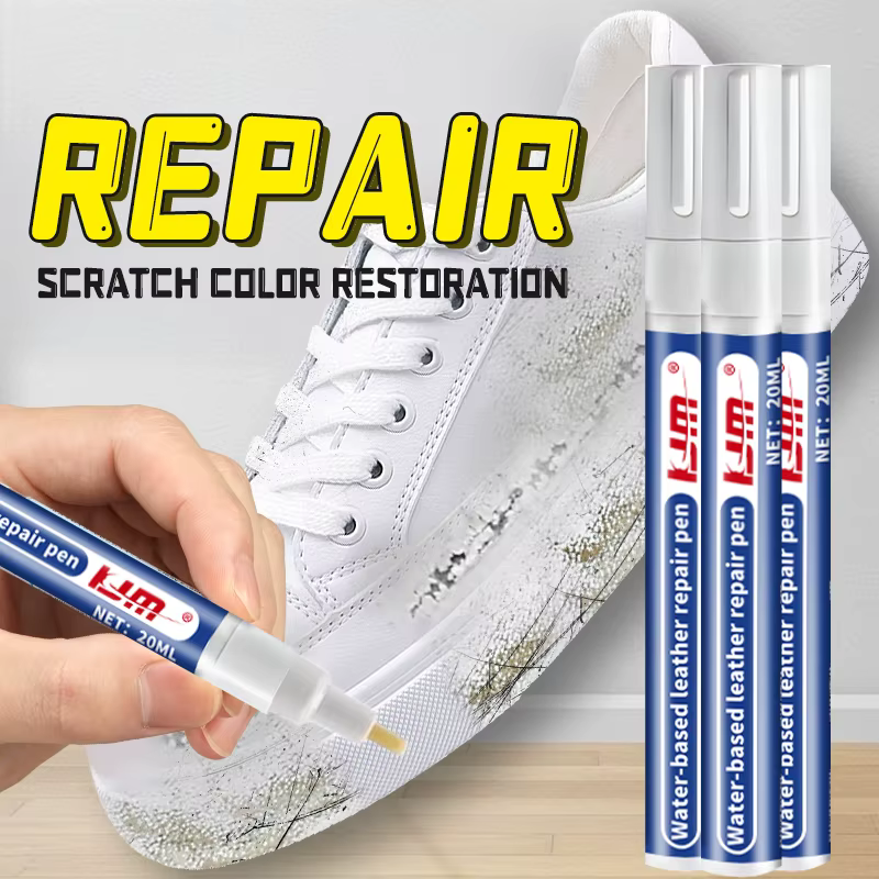 Stylo de réparation pour chaussures blanches KJM