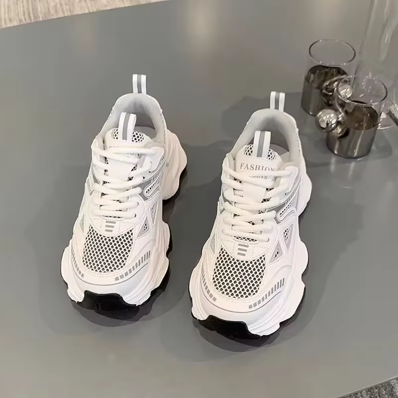 Baskets plateforme 2026 pour femme – Chaussures de sport décontractées antidérapantes à semelle épaisse – Confortables et polyvalentes – Zapatos Mujer