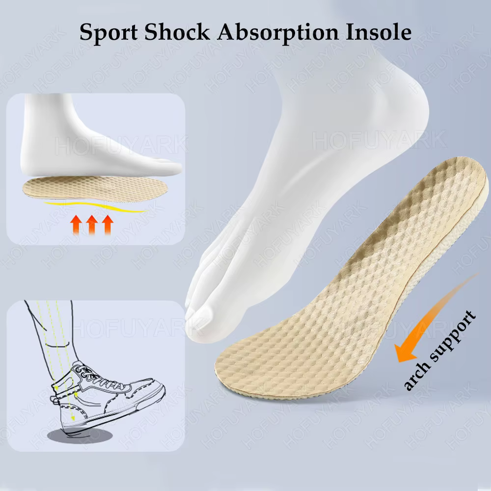 Semelles de sport en PU pour baskets