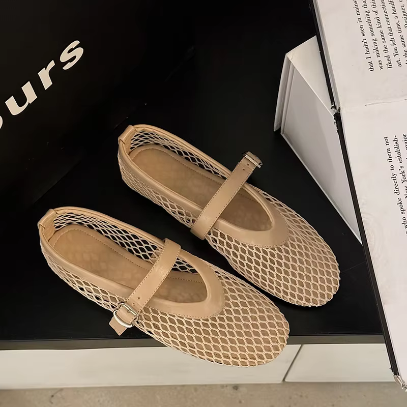 Chaussures d'été en filet pour femmes