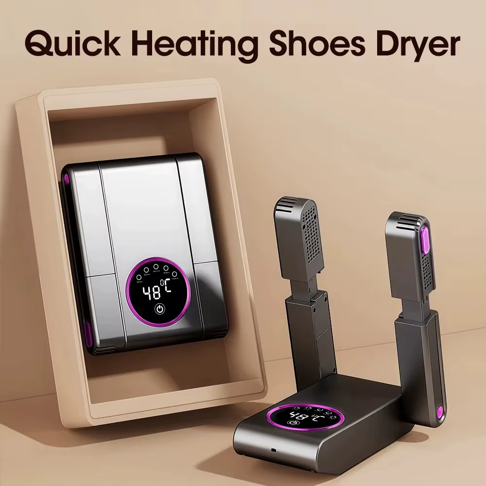 Sèche-chaussures électrique séchage rapide désodorisant lumière UV stérilisation