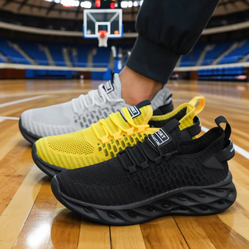 Baskets de basket-ball athlétiques pour hommes