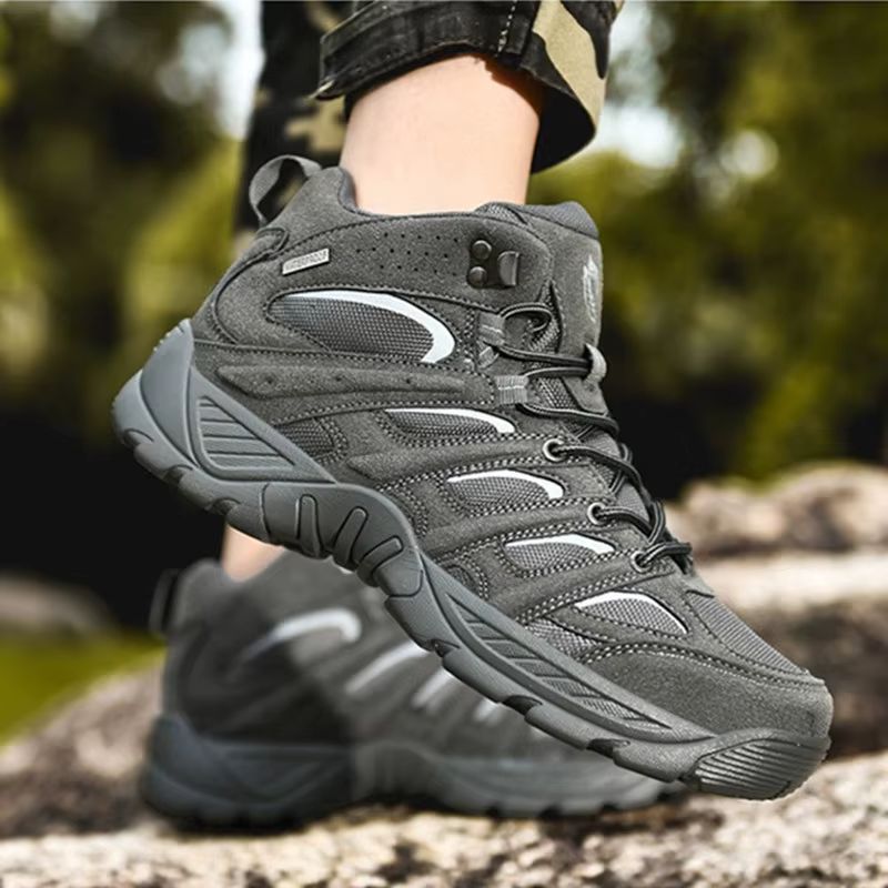 Chaussures de travail militaires respirantes pour hommes