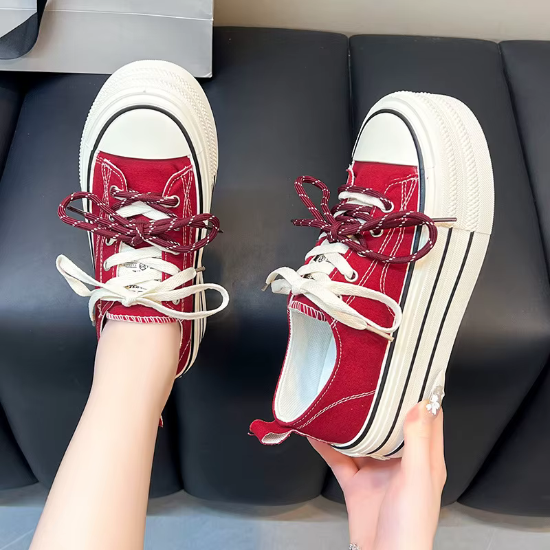Chaussures décontractées en toile pour femmes