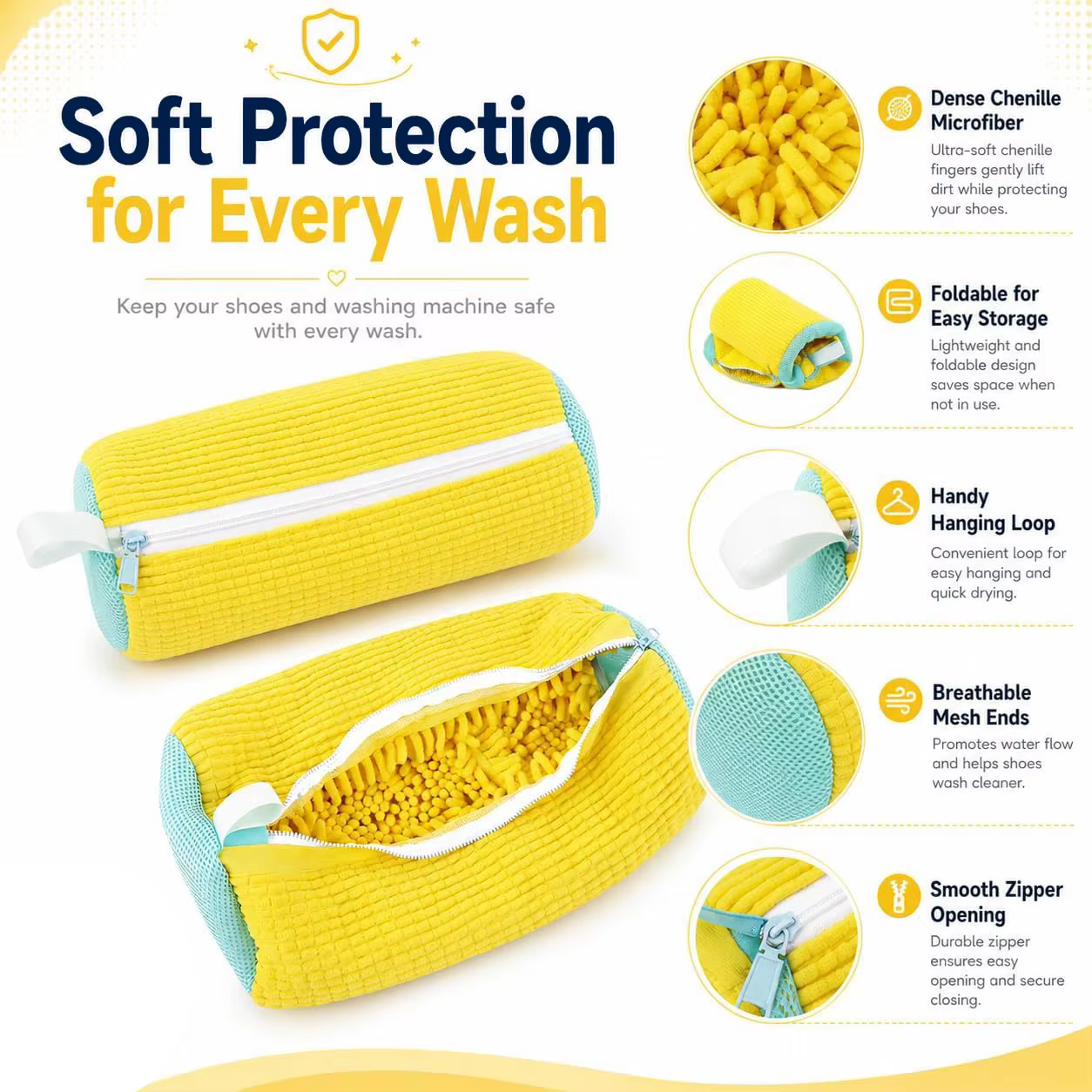 Sac de lavage pour chaussures