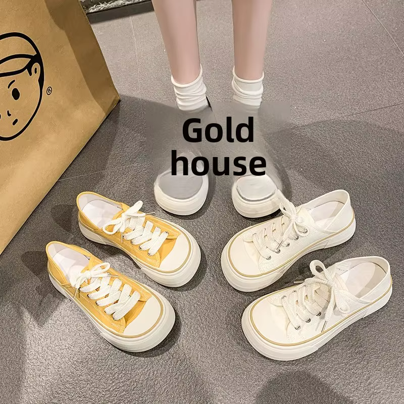 Chaussures en toile à enfiler pour femmes