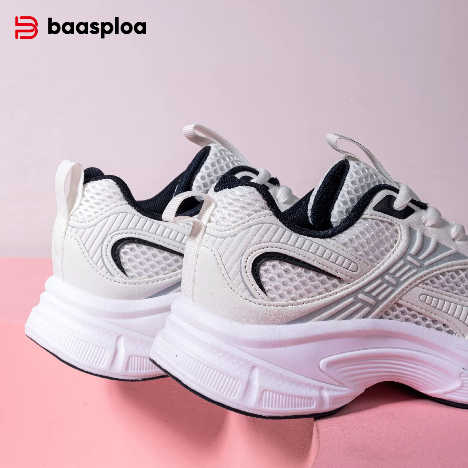 Baasploa – chaussures de course légères en maille respirante pour femmes