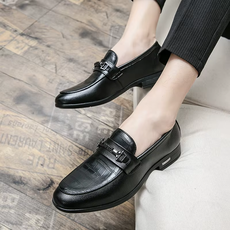 Chaussures en cuir formelles pour hommes