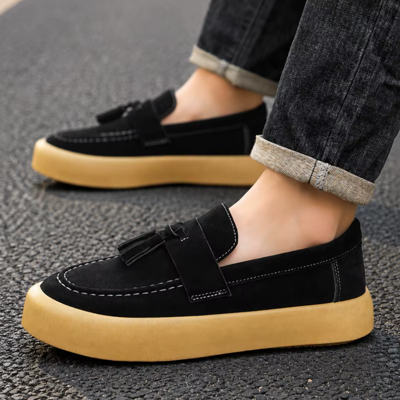 Nouvelles chaussures en cuir pour hommes