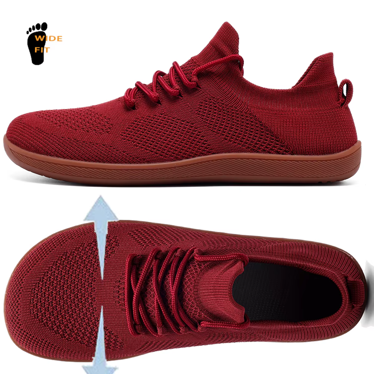 Chaussures pieds nus minimalistes unisexes