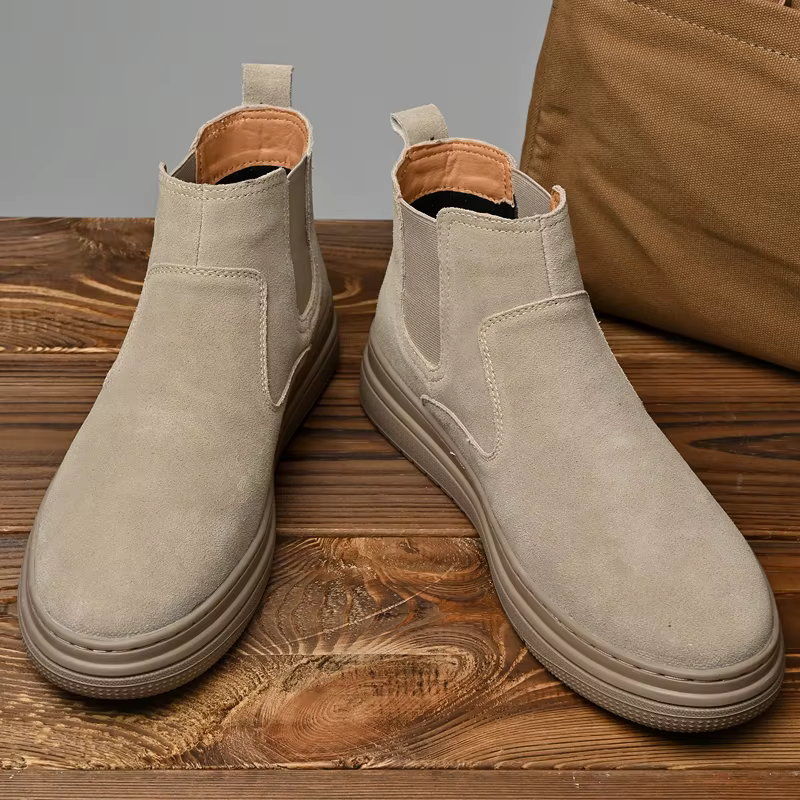Marque italienne automne hiver hommes chaussures hautes conférence