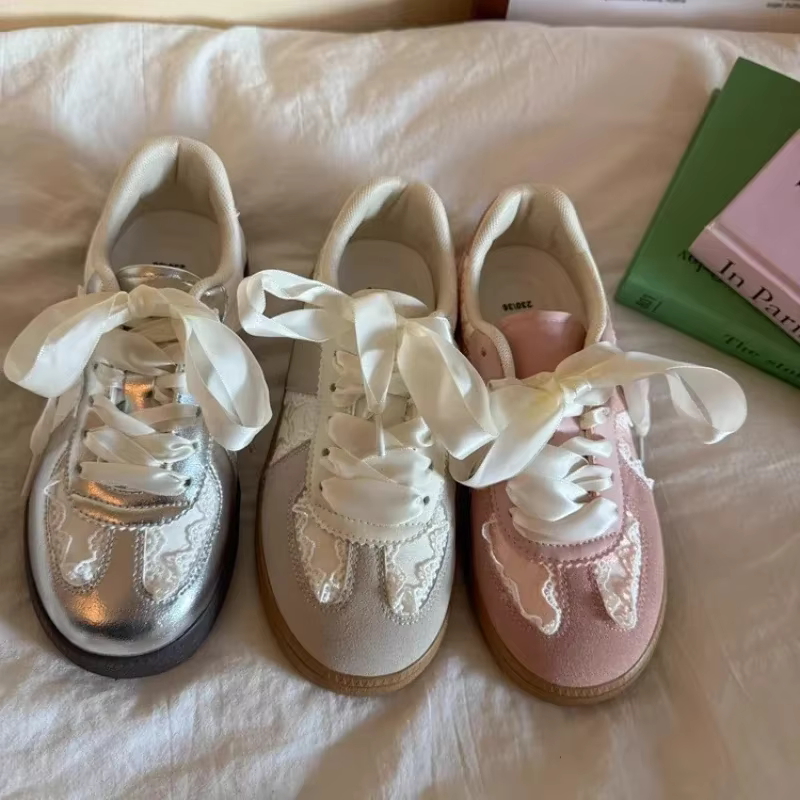 Rétro polyvalent femmes chaussure mode tempérament