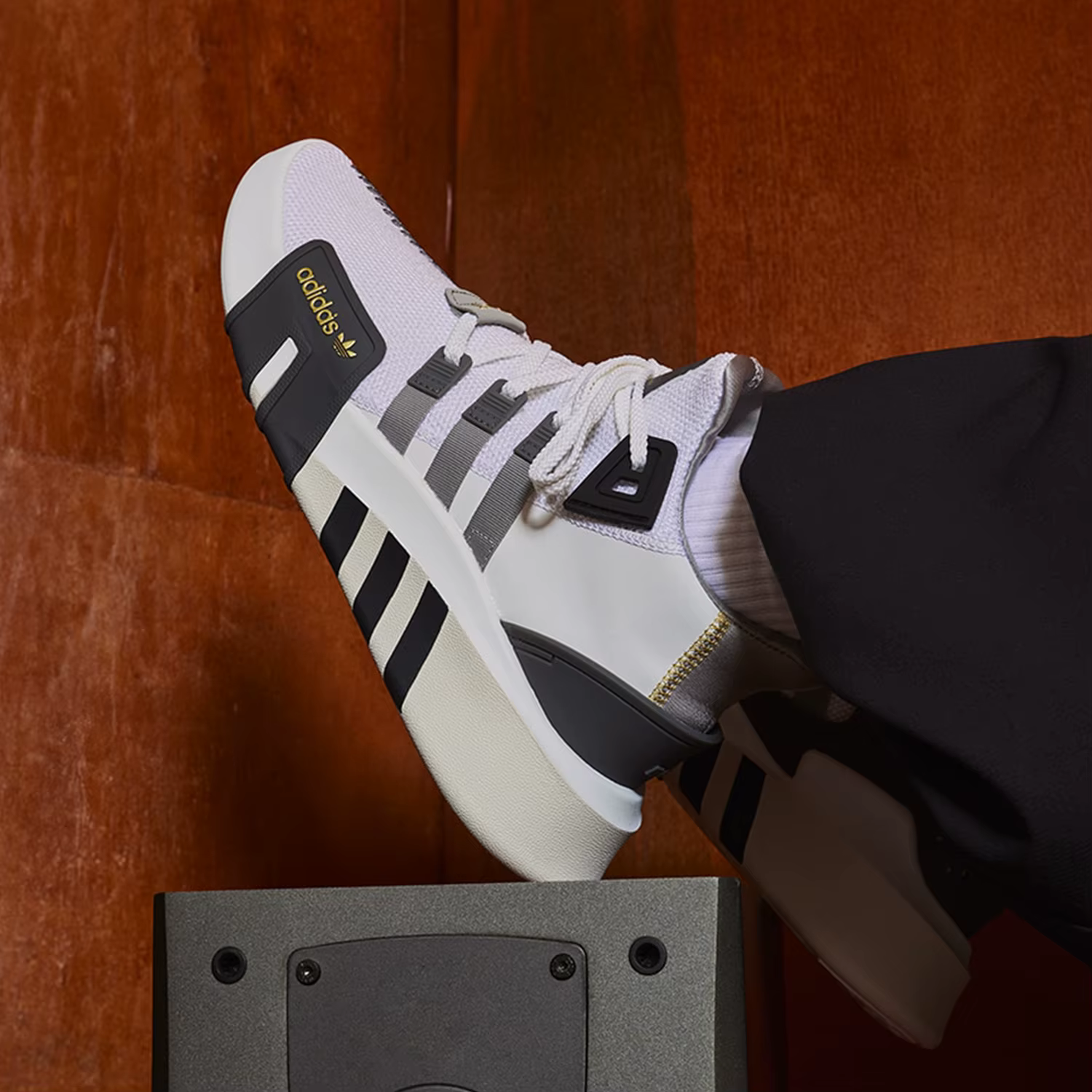Adidas officiel trois rayures hommes et femmes classique basket-ball Style chaussures de ville JI4274