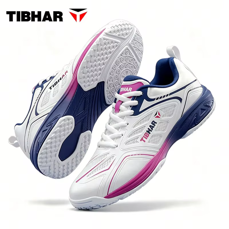 TIBHAR 02619 Chaussures de tennis de table pour hommes et femmes