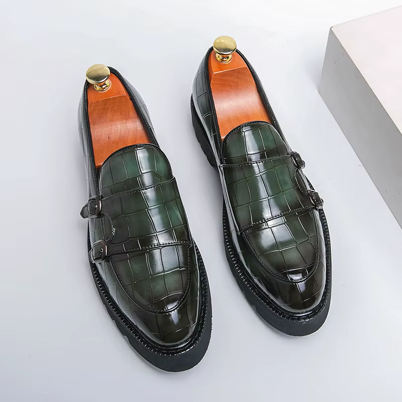 Mocassins à plateforme pour hommes