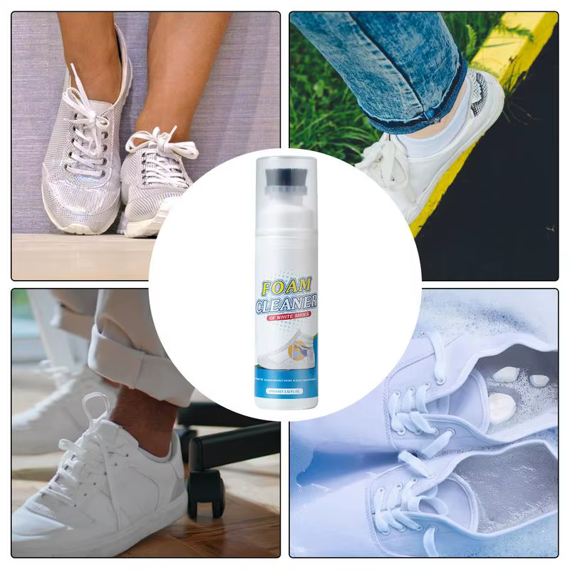 Mousse nettoyante pour baskets