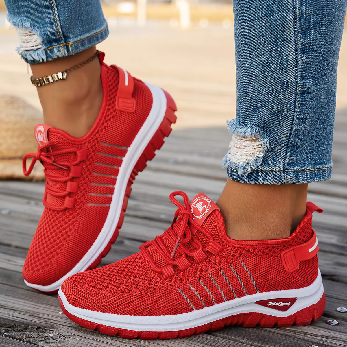 Nouvelles Chaussures de Sport Décontractées et Polyvalentes pour Femmes 2026 – Respirantes