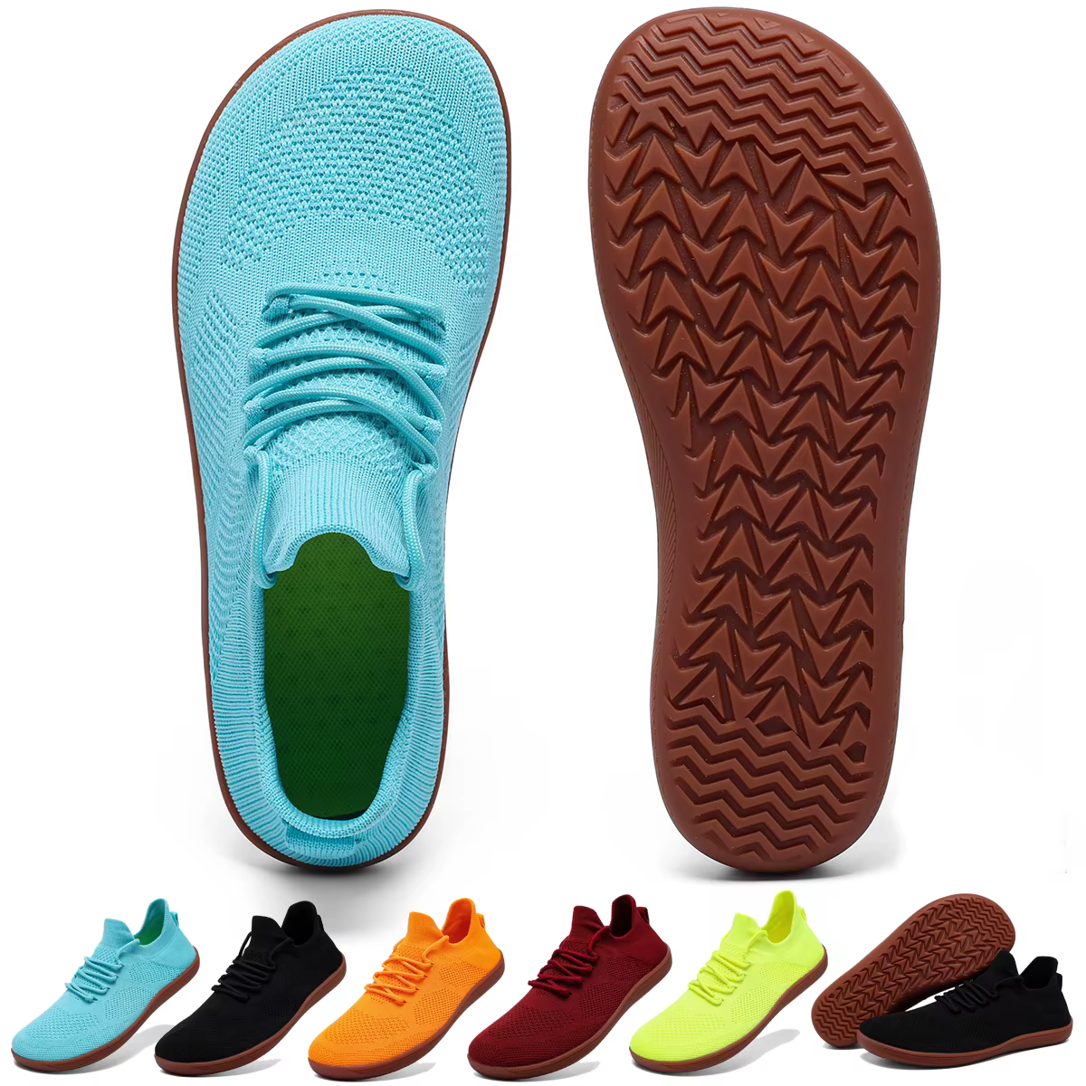Chaussures pieds nus minimalistes unisexes