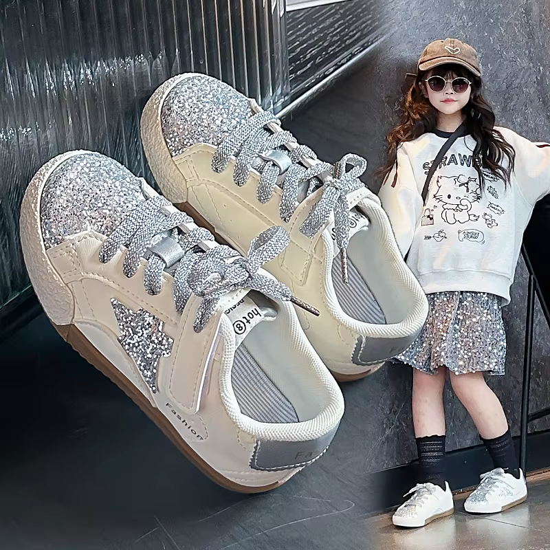 Chaussures pour filles 2026 Nouvelle collection printemps – Baskets décontractées polyvalentes pour petites