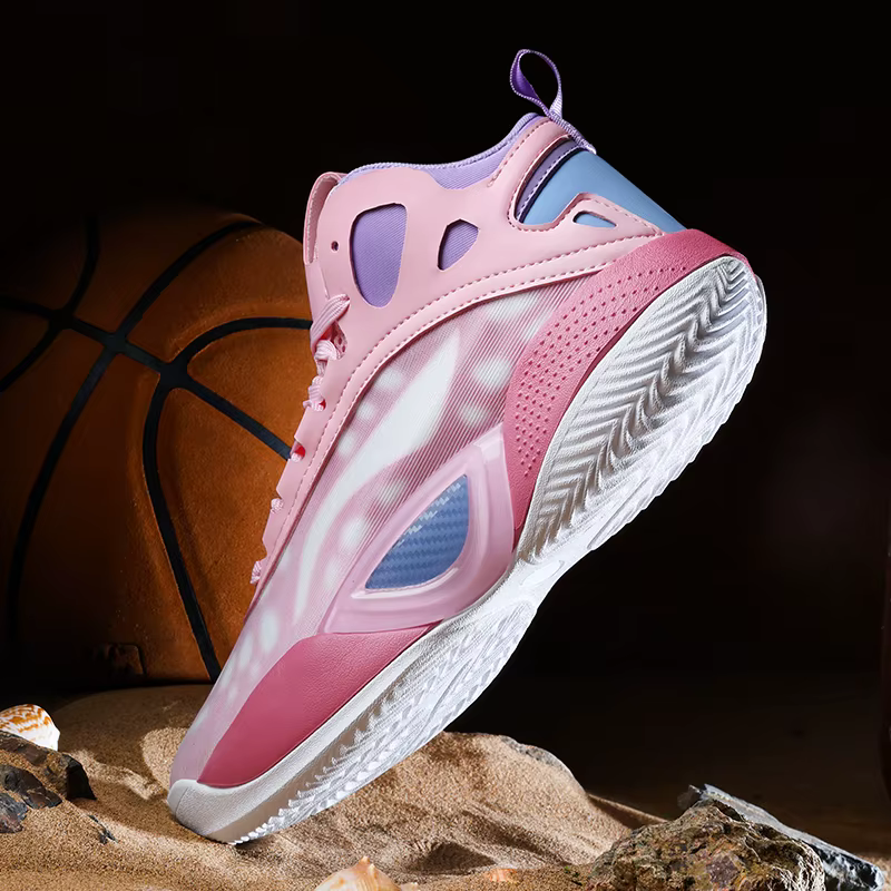 Baskets de basket-ball athlétiques pour hommes – Chaussures de course respirantes et antidérapantes pour entraînement de gymnastique pour hommes et femmes