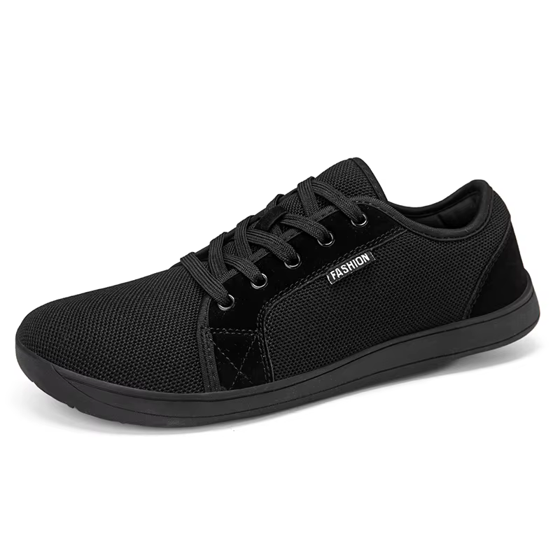 Chaussures de course pour hommes avec semelles souples pieds légers et larges adaptés aux