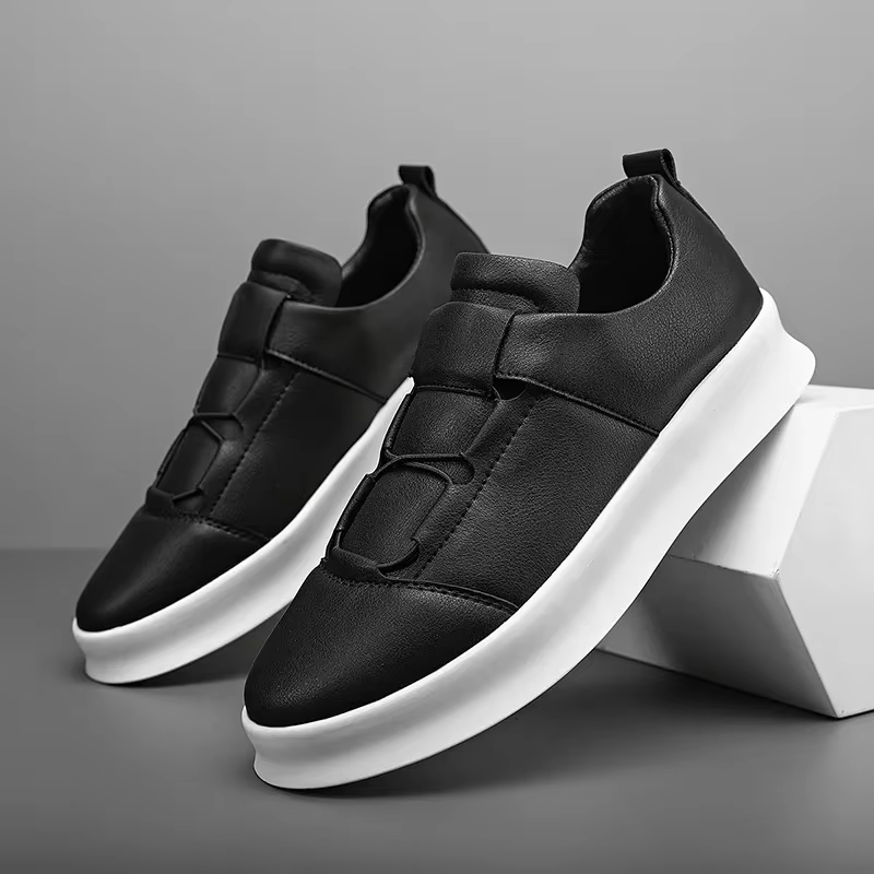 Chaussures en cuir à lacets pour hommes