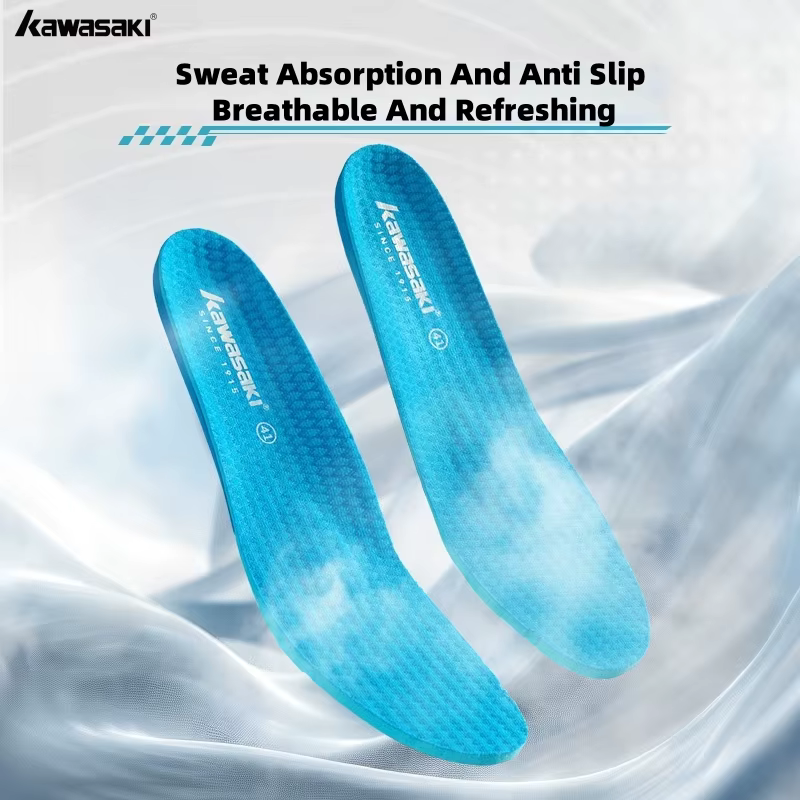 Kawasaki semelles intérieures de sport pour chaussures KK-S1003 respirant haute élasticité course amorti femmes hommes