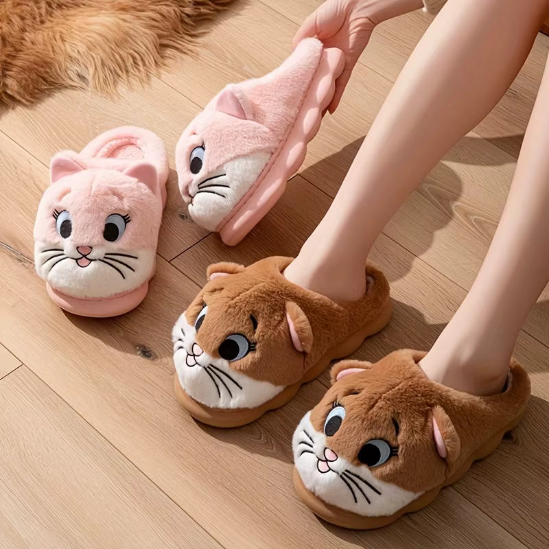 Pantoufles en coton confortables