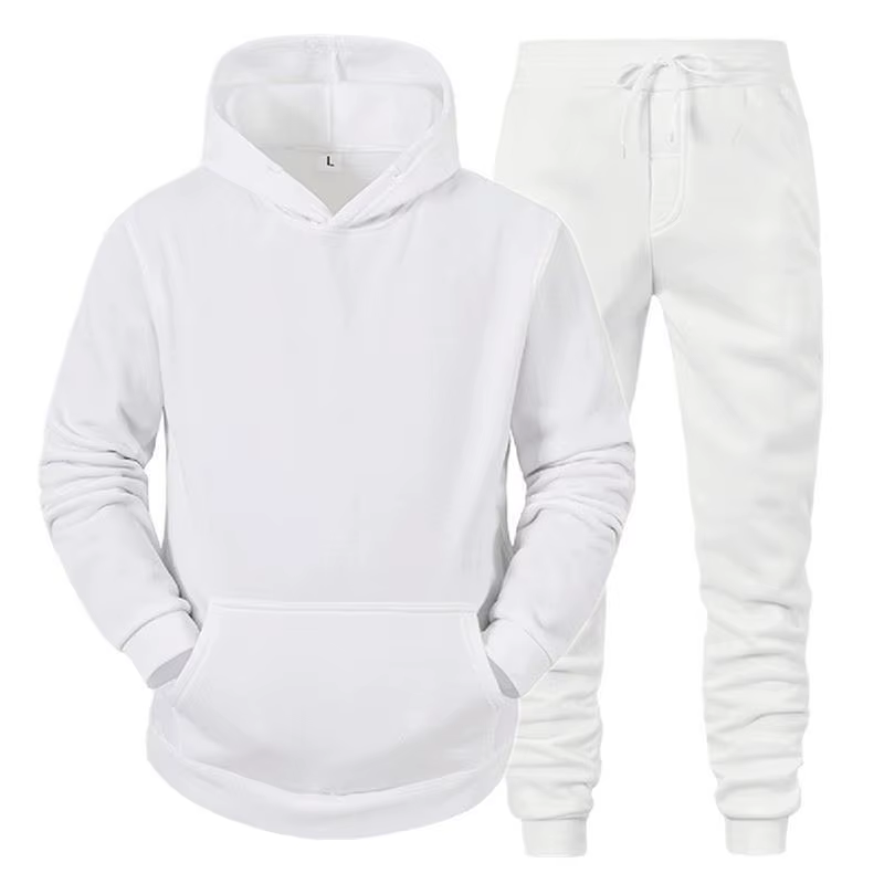 Hommes vêtements de sport pull costume sweats à capuche + pantalons